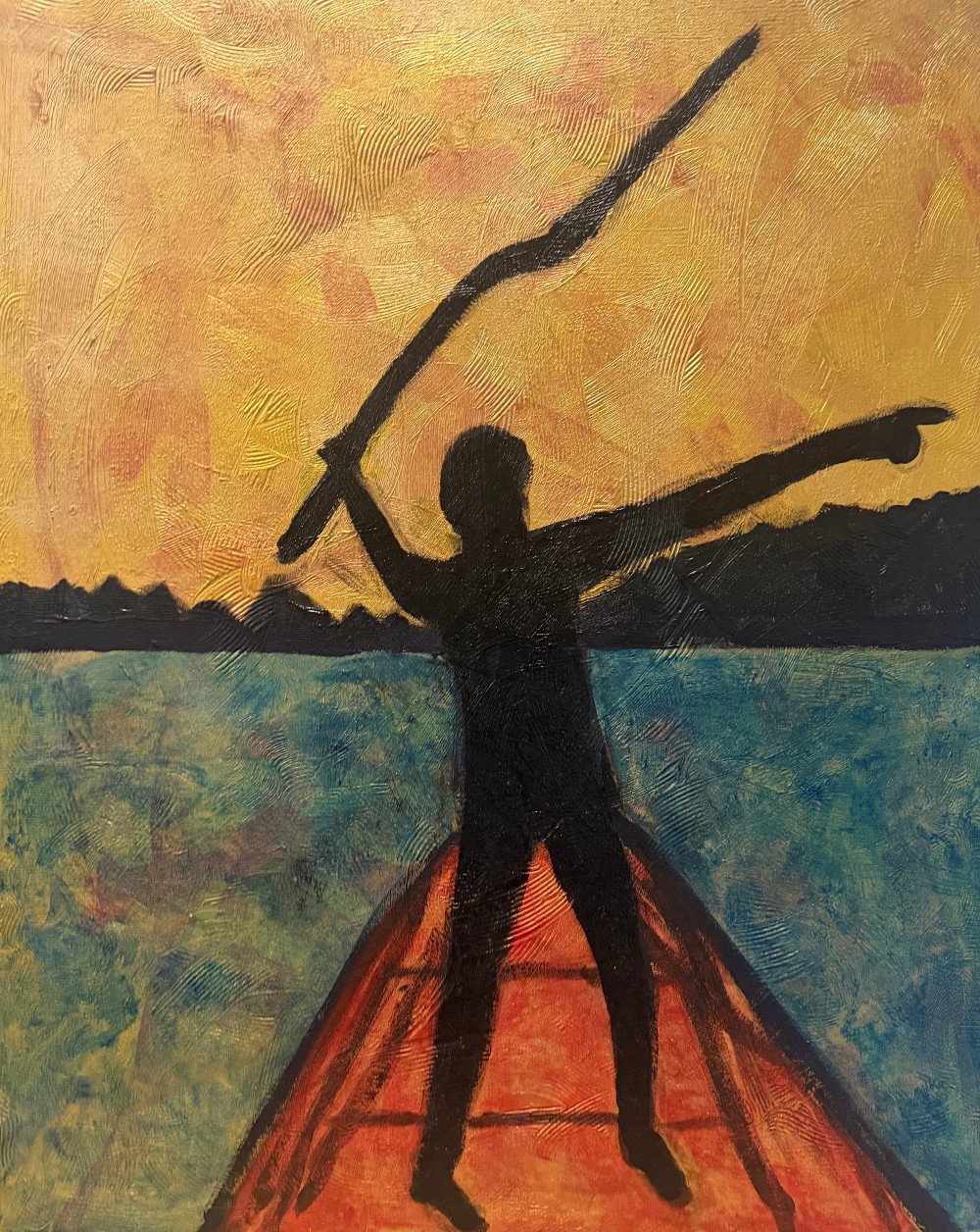 Painting - Stick Man