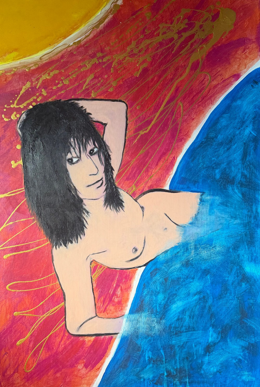 Painting - Skinny Dipping