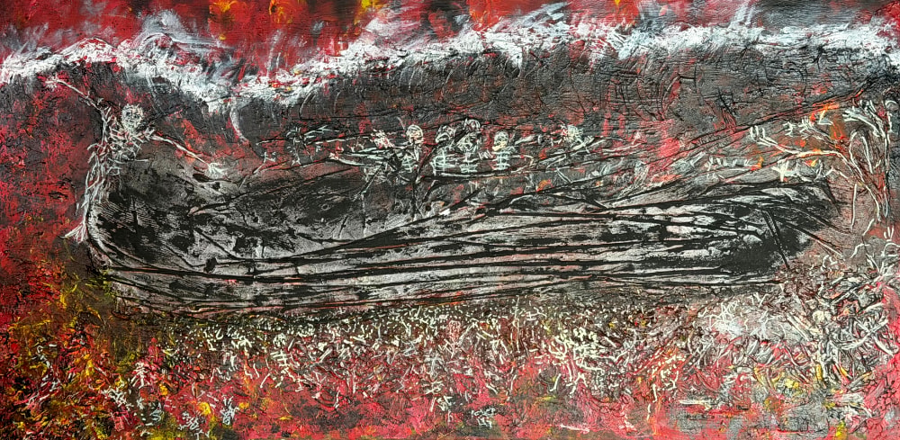 Painting - Ship of Fools