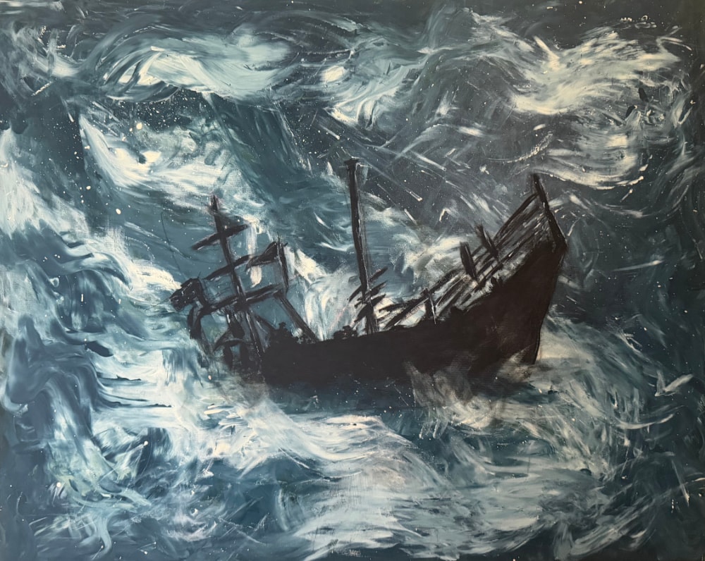 Painting - High Seas